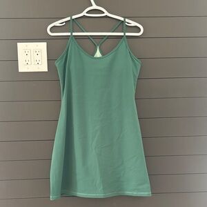 Green Strappy Dress